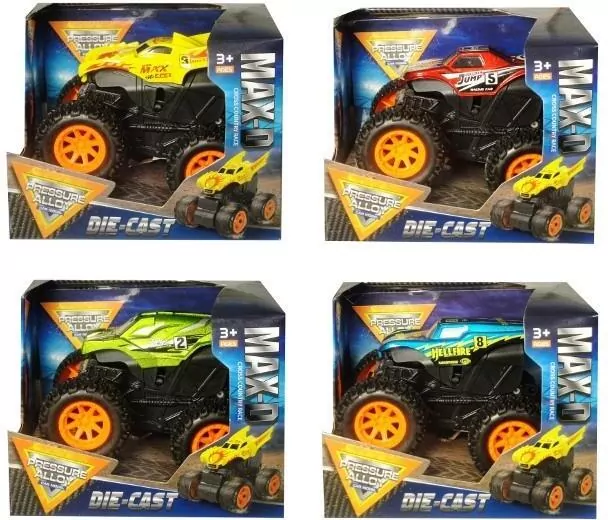 Auto terenowe metalowe MIX - tantis.pl