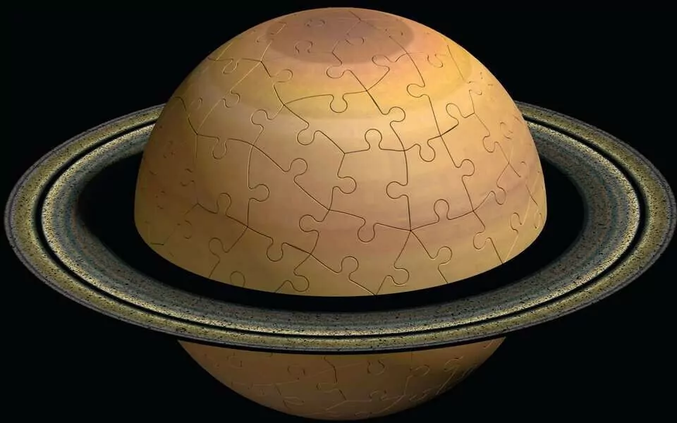 Ravensburger. Puzzle 522. Układ Planet 3D - tantis.pl