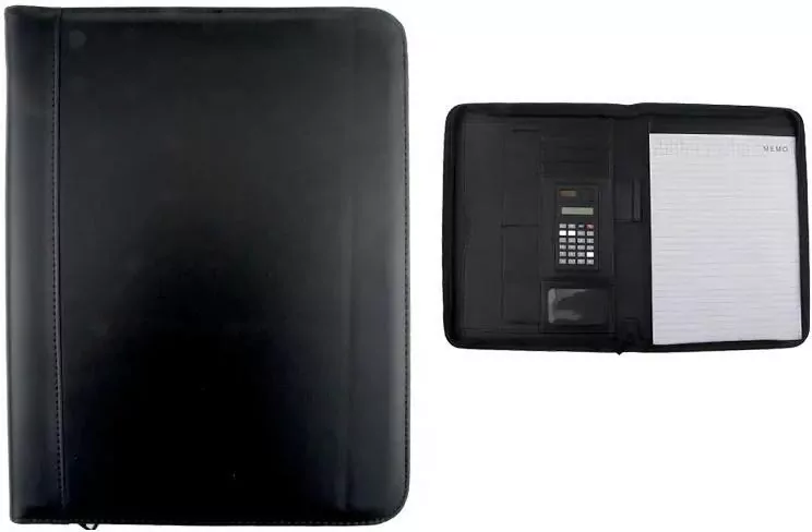 Organizer z kalkulatorem 250x310mm czarny - tantis.pl