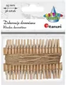 Spinacze drewniane 2,5cm 36szt.PJ497 - tantis.pl