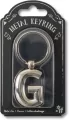 Silver Letter Keyring - brelok do kluczy litera G - tantis.pl