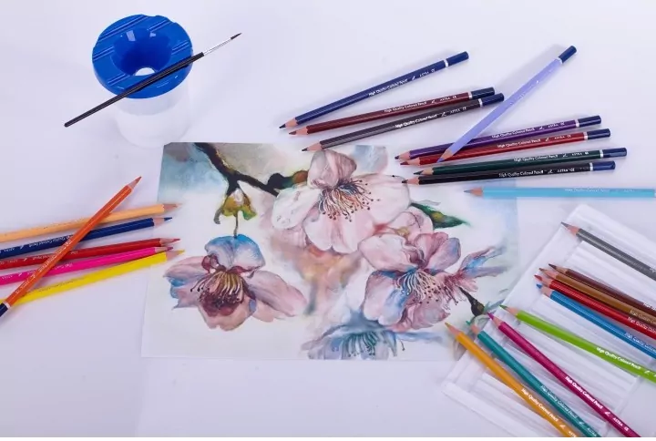 Kredki ołówkowe akwarelowe. 24 kolory - tantis.pl