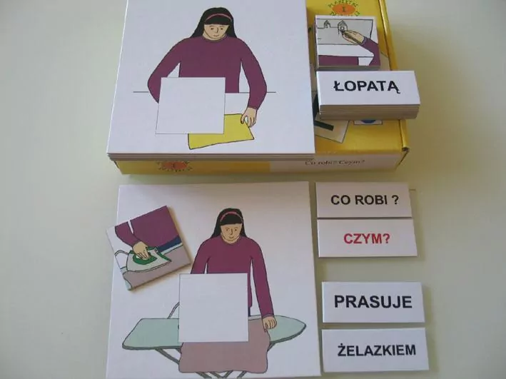 Zestaw dydaktyczny. Co robi? Czym? - tantis.pl