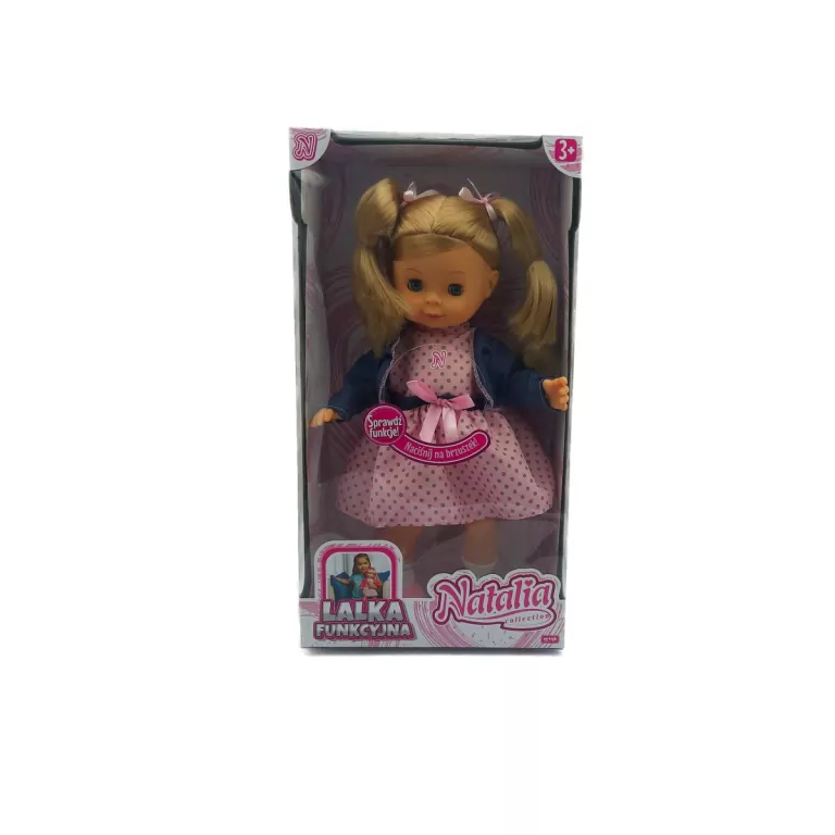 Lalka Natalia mówiąca po polsku, 39cm - tantis.pl