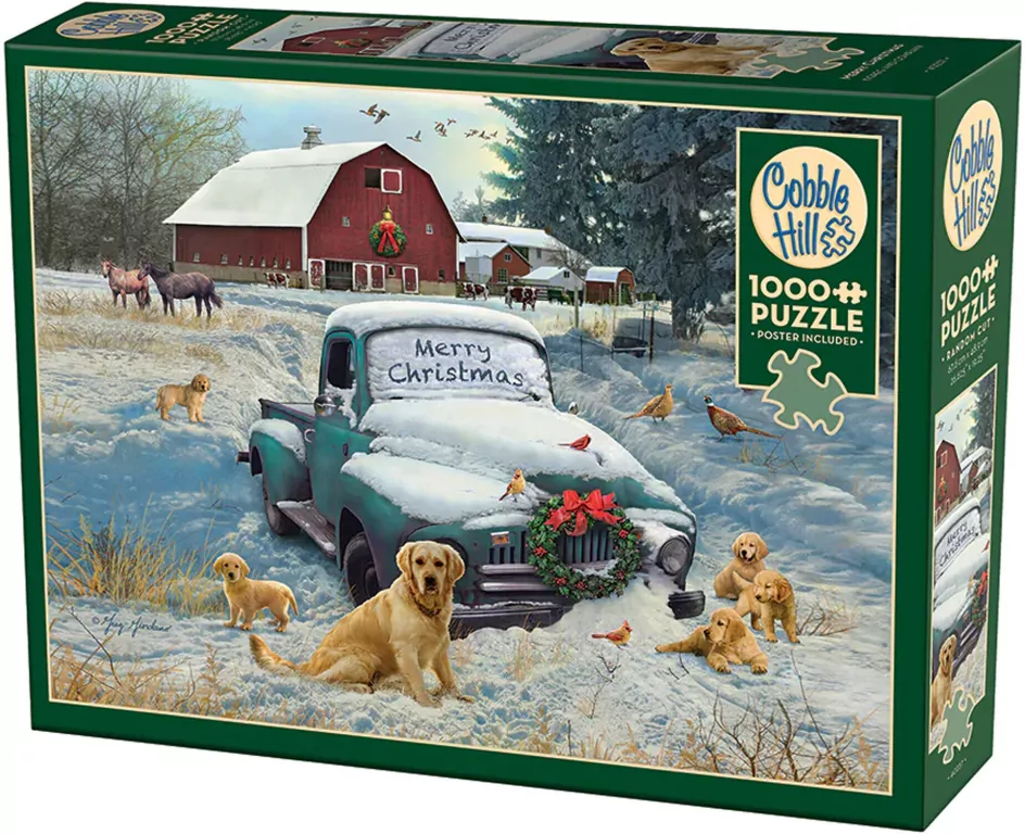 Puzzle 1000 Merry Christmas 113566 - tantis.pl