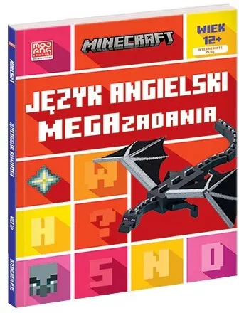 Język angielski. Minecraft. Megazadania 12+ - tantis.pl