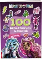 100 brokatowych naklejek Monster High - tantis.pl
