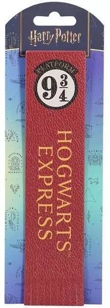 Harry Potter Zakładka skórzana - Hogwart Express - tantis.pl