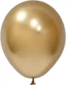 Balony lateksowe Chrome złote 25cm - tantis.pl
