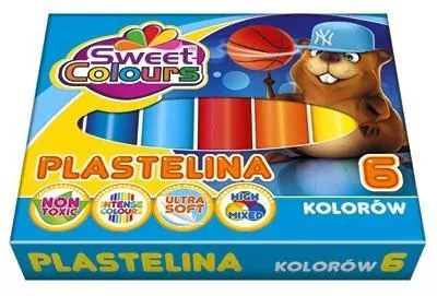 Plastelina 6 kolorów - tantis.pl