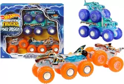Hot Wheels Monster Trucks. Wielopak z pojazdami