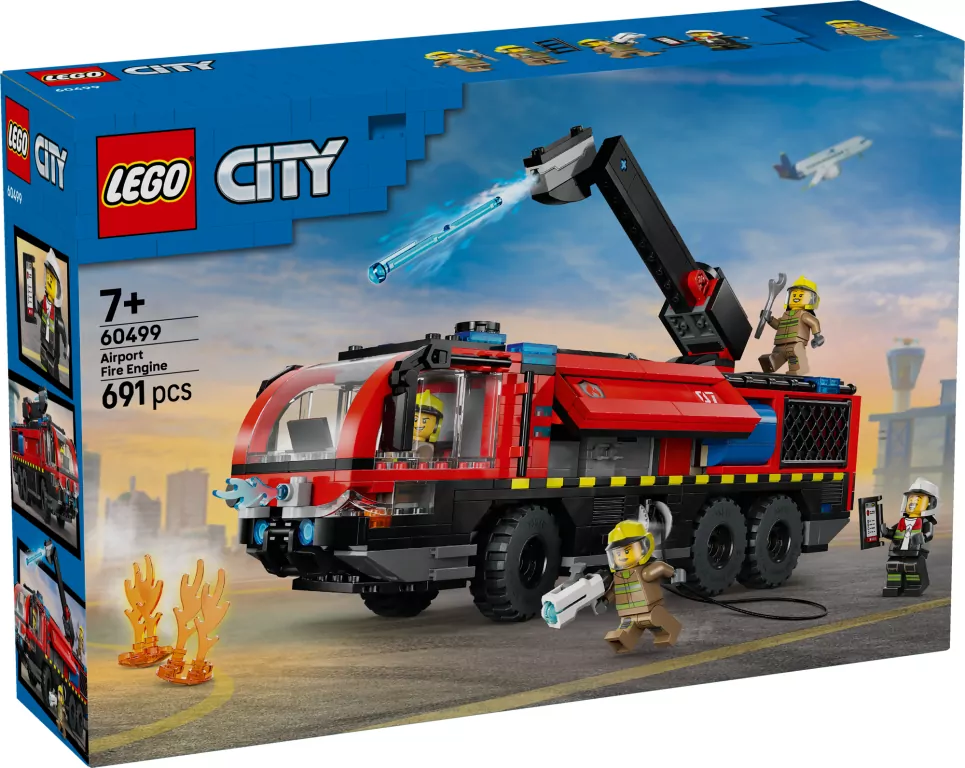 LEGO® City.  Lotniskowy wóz strażacki 60499 - tantis.pl
