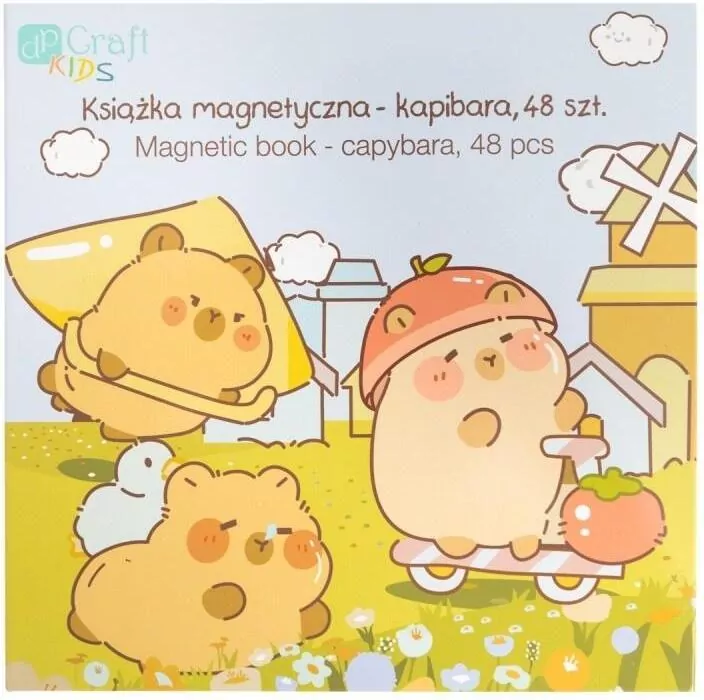 Książka magnetyczna Kapibara - tantis.pl