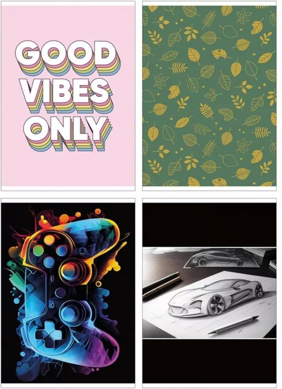 Zeszyt A5/60K kratka mix - tantis.pl