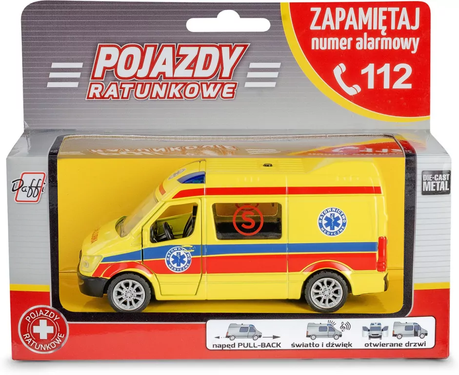 Pojazd ratunkowy. Ambulans - tantis.pl
