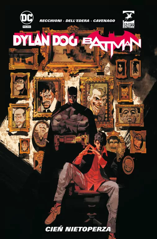 Cień nietoperza. Dylan Dog/Batman. Batman. Tom 1 - tantis.pl