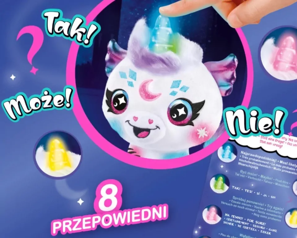 Plusz gwiezdny. Jednorożec świecący róg - tantis.pl