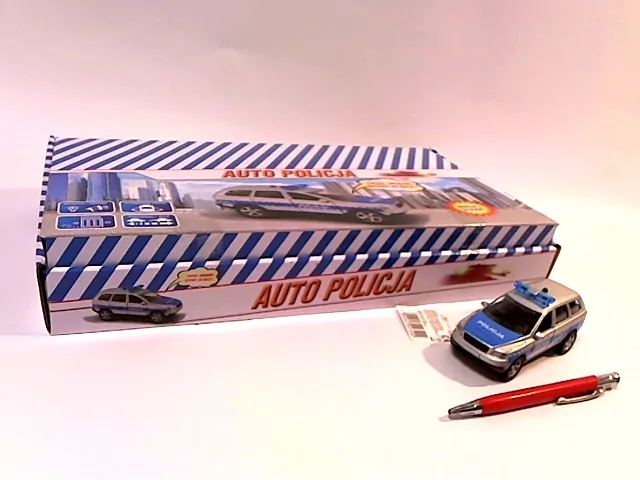Auto Policja 11cm z głosem SW-16-11P/PL p12 cena za 1 szt - tantis.pl