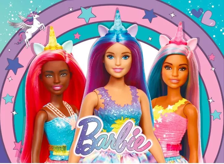 Lisciani. Puzzle 48. Barbie. Magic Unicorn - tantis.pl