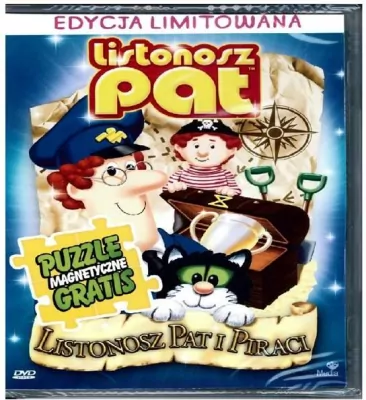 Listonosz Pat i piraci + puzzle. Listonosz Pat