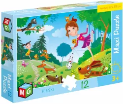 Multigra. Maxi Puzzle 12. Pieski