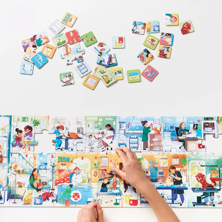 CzuCzu. Puzzle Co robi weterynarz. 4+ - tantis.pl