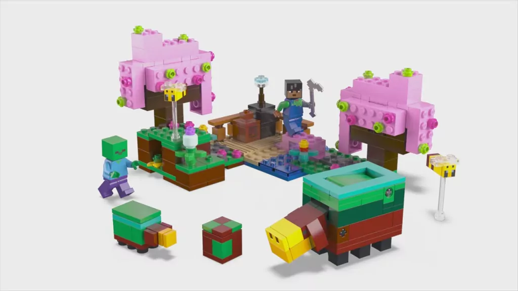 LEGO® Minecraft. Wiśniowy ogród. 21260 - tantis.pl