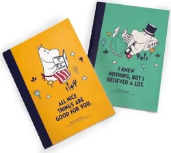 Muminki Notatnik A6 linia