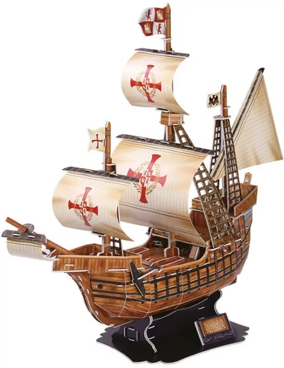Puzzle 3D. Żaglowiec Santa Maria - tantis.pl