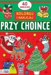 Koloruję i naklejam. Przy choince - tantis.pl