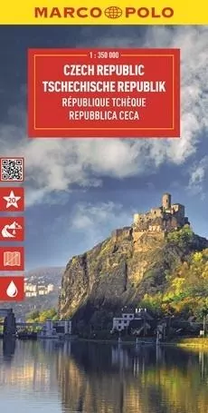 Mapa drogowa Czechy 1:350 000 - tantis.pl