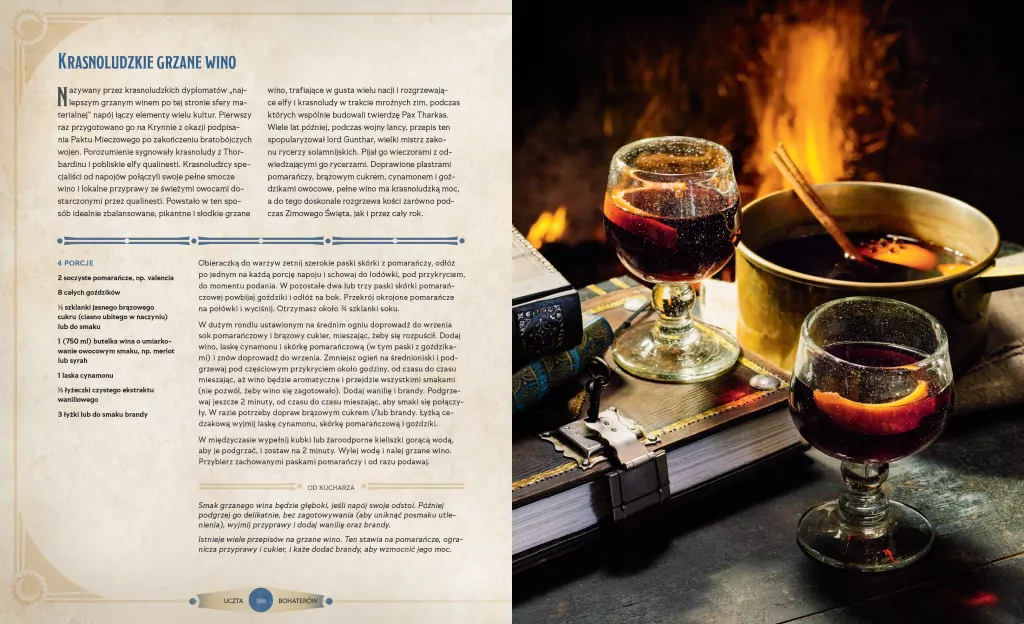 Uczta Bohaterów. Oficjalna książka kucharska. Dungeons & Dragons - tantis.pl