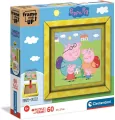 Puzzle 60 frame me up Świnka Peppa - tantis.pl