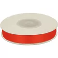 Wstążka satynowa, czerwona 100mm/25m - tantis.pl