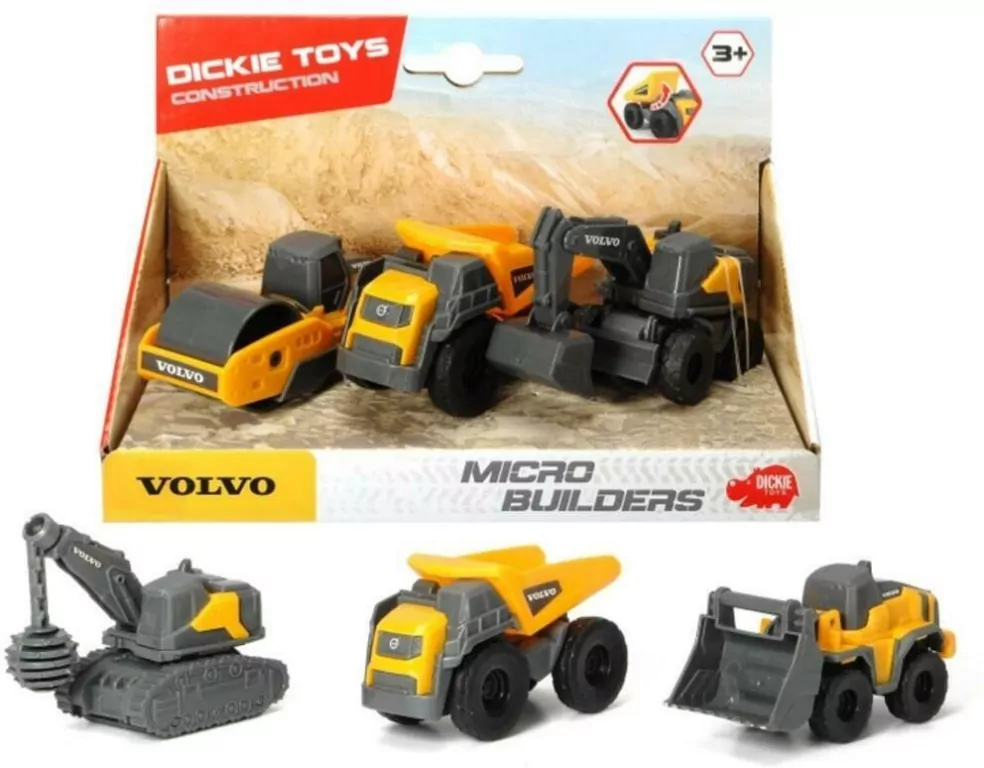 Pojazdy budowlane Volvo 3-pak - tantis.pl