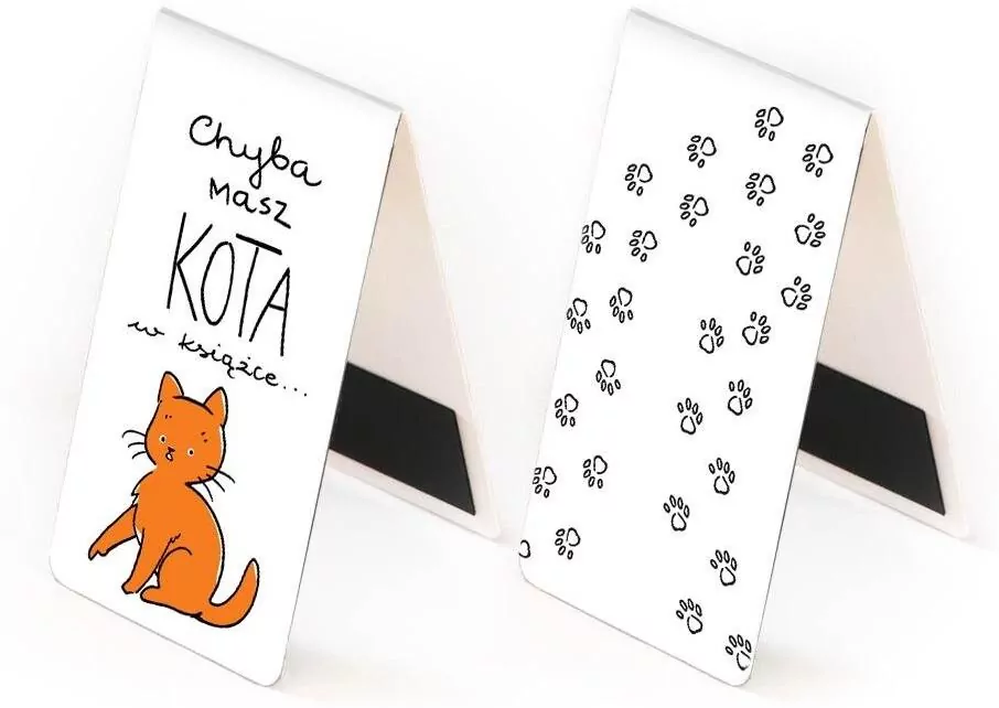 Zakładka magnetyczna. Masz kota w książce - tantis.pl