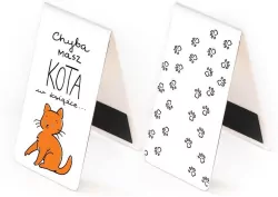 Zakładka magnetyczna. Masz kota w książce