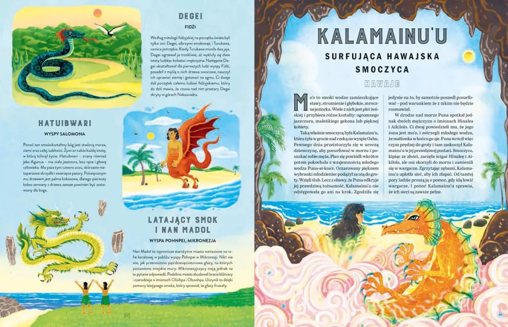 Atlas smoków. Jaszczurze plemię z różnych stron świata - tantis.pl