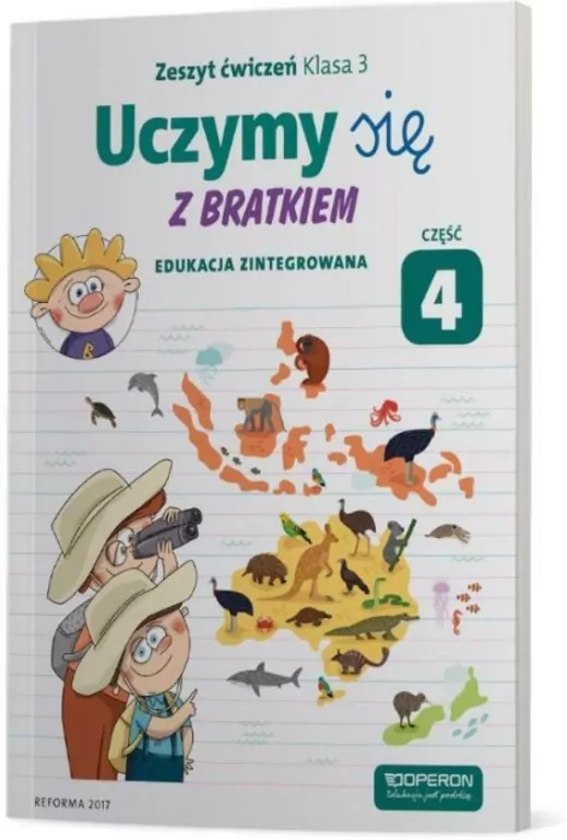 Uczymy się z Bratkiem. Edukacja zintegrowana. Zeszyt ćwiczeń. Klasa 3. Szkoła Podstawowa. Część 4 - tantis.pl