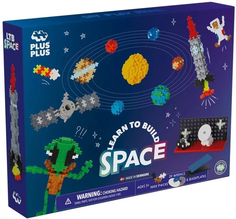 Klocki Plus-Plus naucz się budować kosmos 1000el - tantis.pl