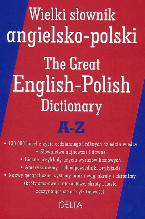 Wielki słownik angielsko - polski. A-Z - tantis.pl
