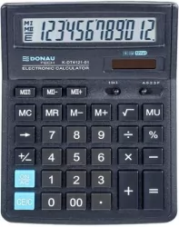 Kalkulator biurowy 12 cyfr.czarny DONAU