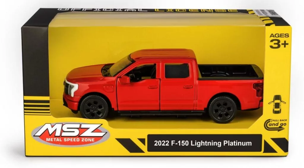 2022 Ford F-150 Lightning Platinum Red - tantis.pl