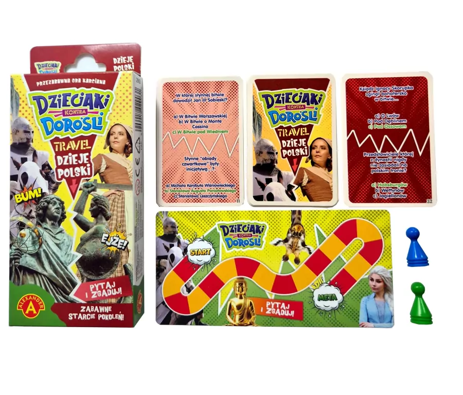 Dzieciaki kontra Dorośli. Dzieje Polski Travel - tantis.pl