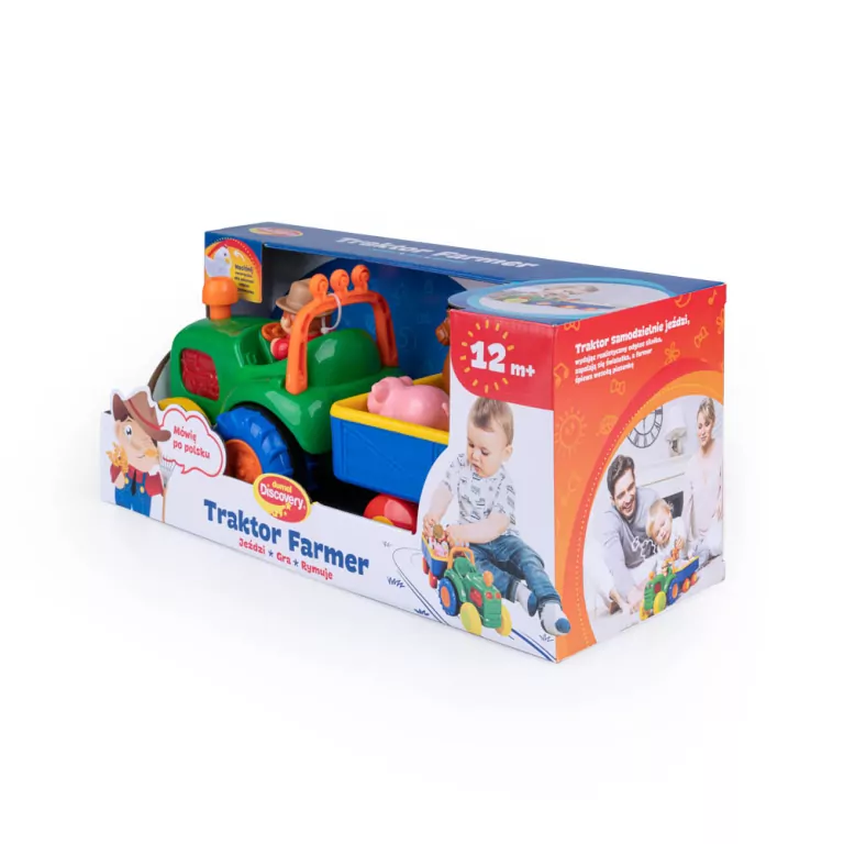 Traktor farmer. Jeździ, gra, rymuje - tantis.pl