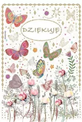 Kartka okolicznościowa Dziękuję