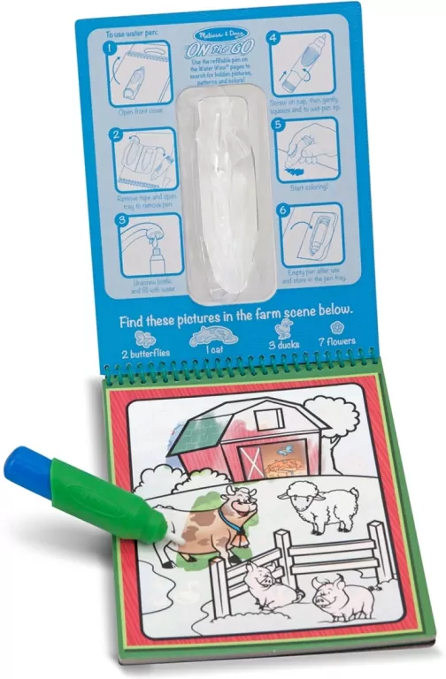 Mellisa&Doug: Wodne Malowanie - Zwierzęta - tantis.pl