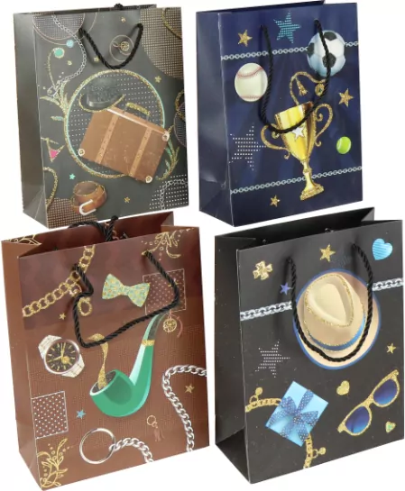 Torebka prezentowa 26x32x10cm. Mix - tantis.pl