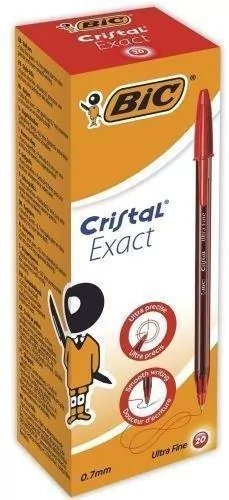Długopis Cristal Exact czerwony - tantis.pl