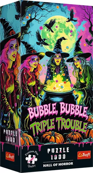 Puzzle 1000 Hall of Horror Czarownice TREFL - tantis.pl